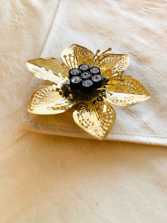 Handmade silk soft clutch