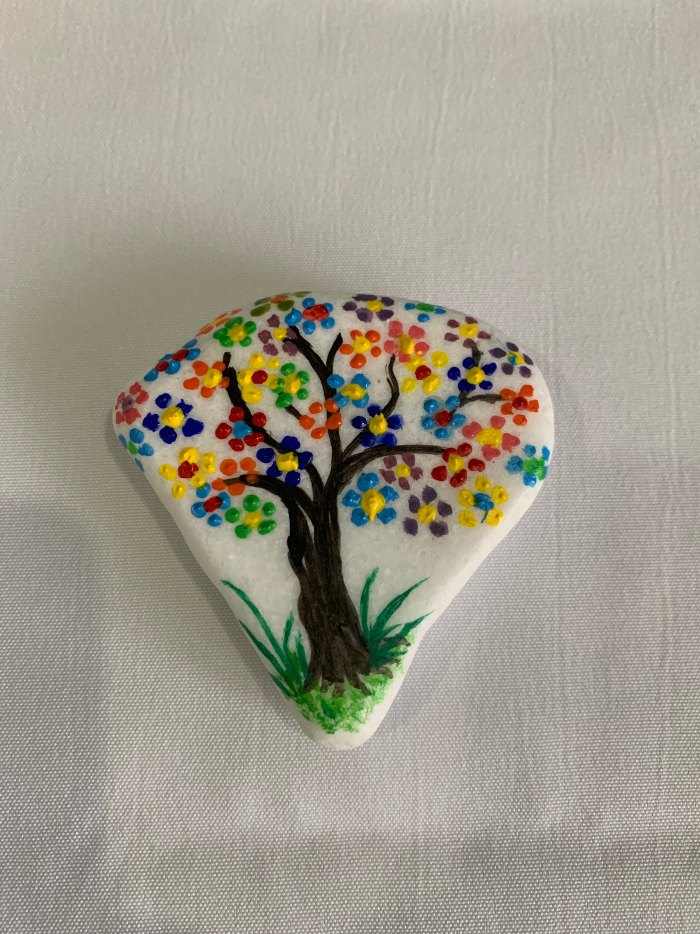 Hand painted Greek Thassos Stones