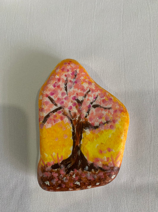 Hand painted Greek Thassos Stones