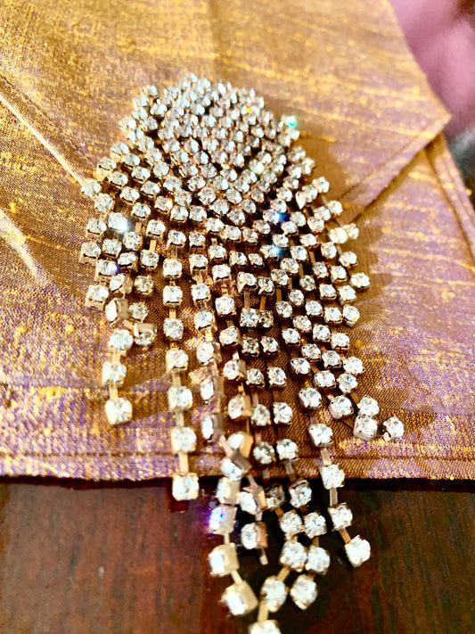 Handmade silk soft clutch